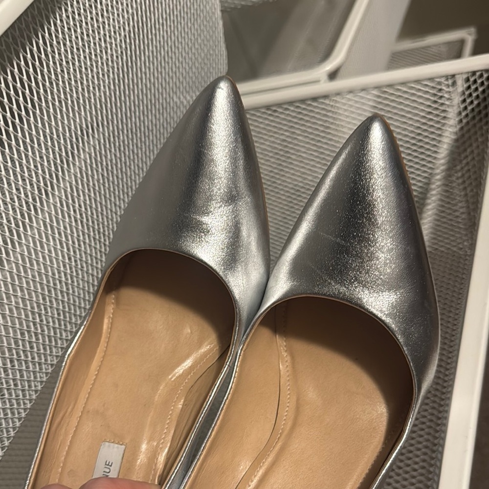 Saks Fifth Avenue Silver Women's Shoes - Picture 5 of 5